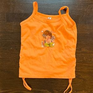 Y2k Tank top with design